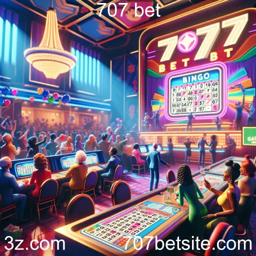 A Emoção do Bingo na 707 Bet